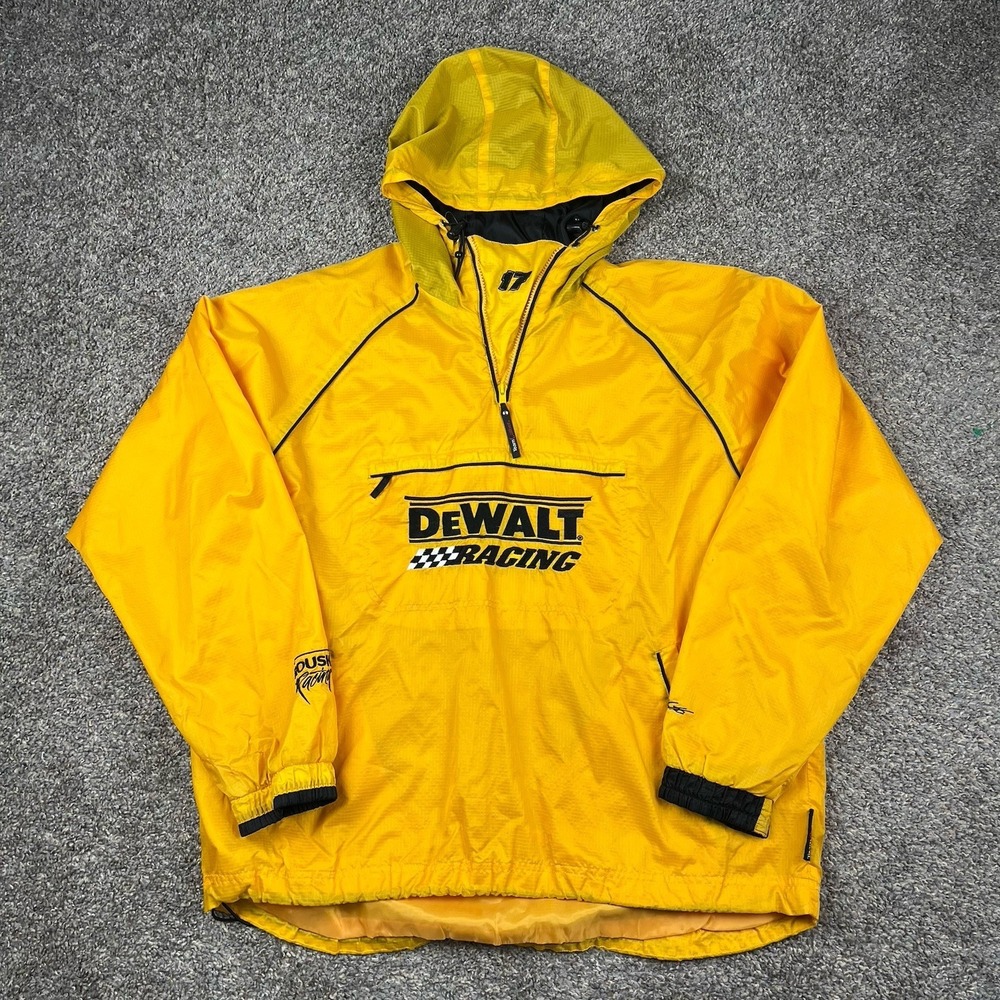 Vintage NASCAR Dewalt Racing #17 Matt Kenseth Rousch Racing Windbreaker LARGE
